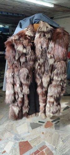 Giaccone pelliccia volpe - in,
