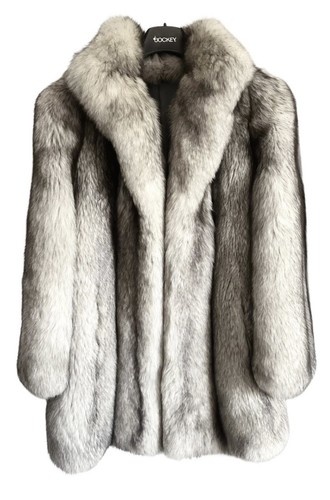 Pelliccia volpe bianca - pelliccia, con