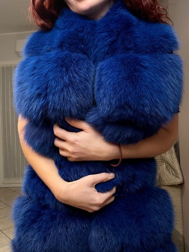 Pelliccia volpe gillet - volpe,