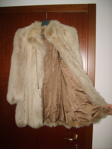 Pelliccia volpe bianca - di,