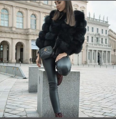 Donna vera pelliccia volpe - donna,