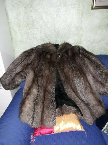 Pelliccia volpe argentata - di,