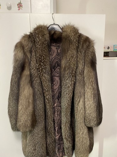 Pelliccia volpe argentata - volpe,