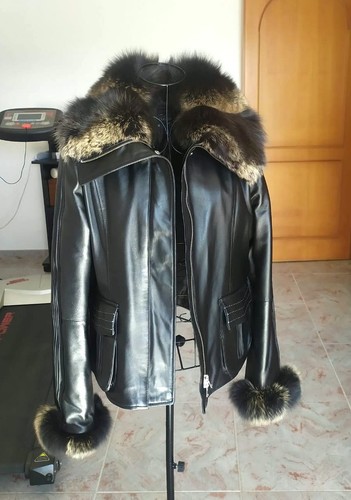 Giacca donna vera pelle - pelle, con