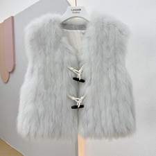 Horn Buckle Short Vest Top Fox