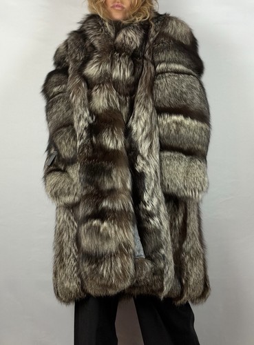 Cappotto volpe argentata - volpe,
