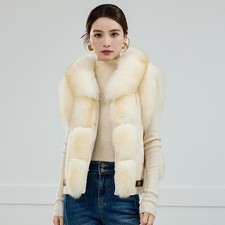 Giubbotto pelliccia di volpe