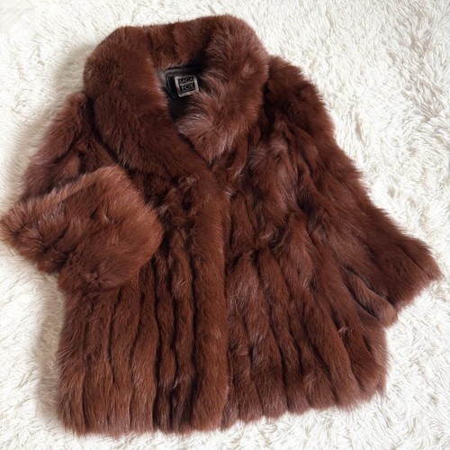 Cappotto pelliccia volpe - cappotto, di