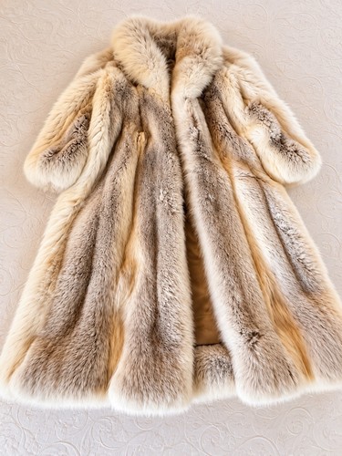 Cappotto lungo pelliccia di - in,