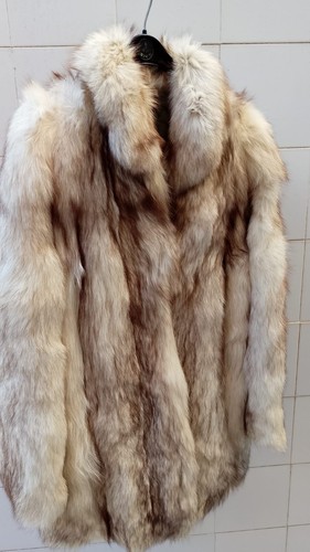Elegante cappotto pelliccia - elegante,